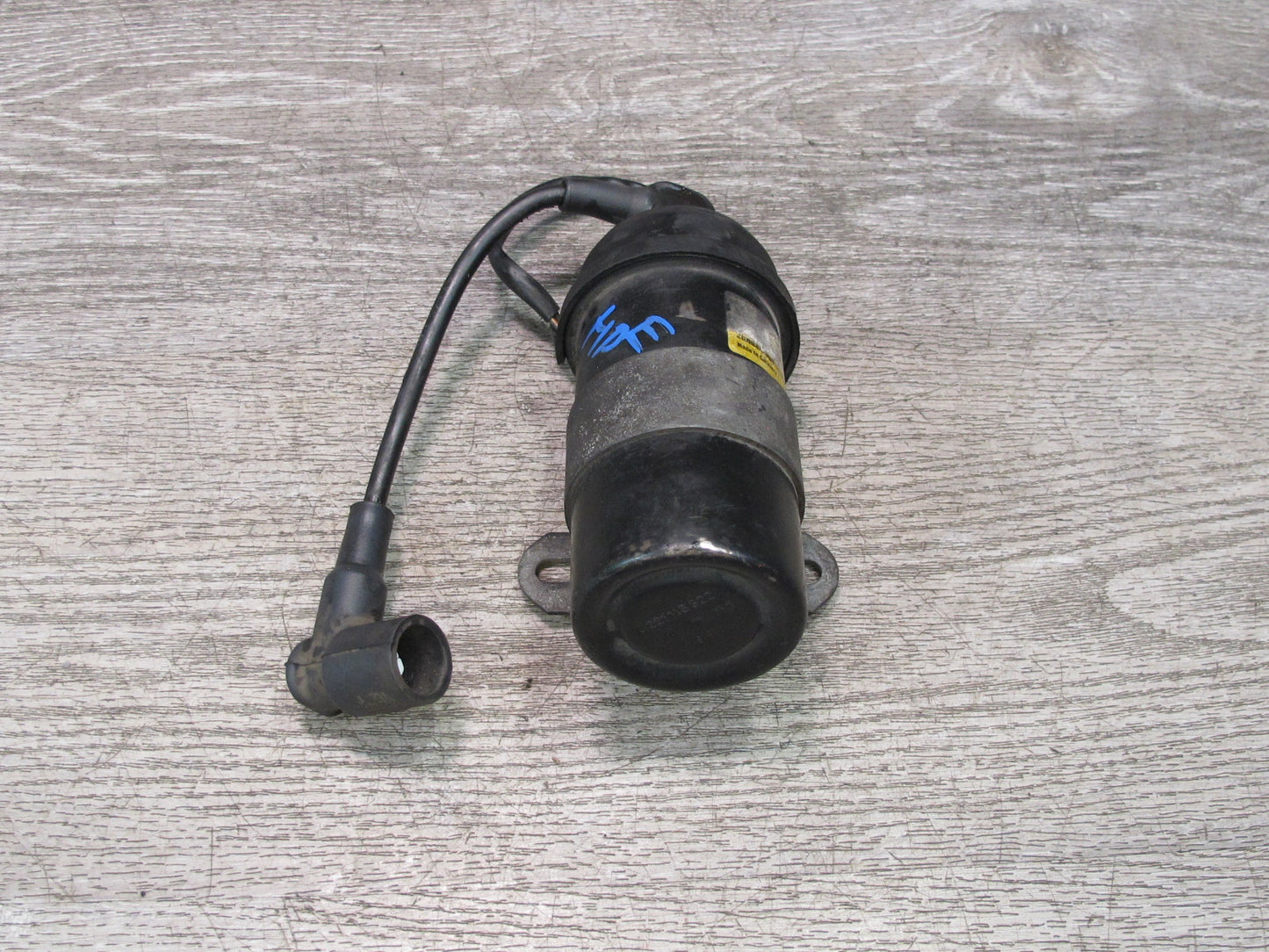 1984-1989 Porsche 928 Engine Ignition Coil w Wire & Bracket 0221118322
