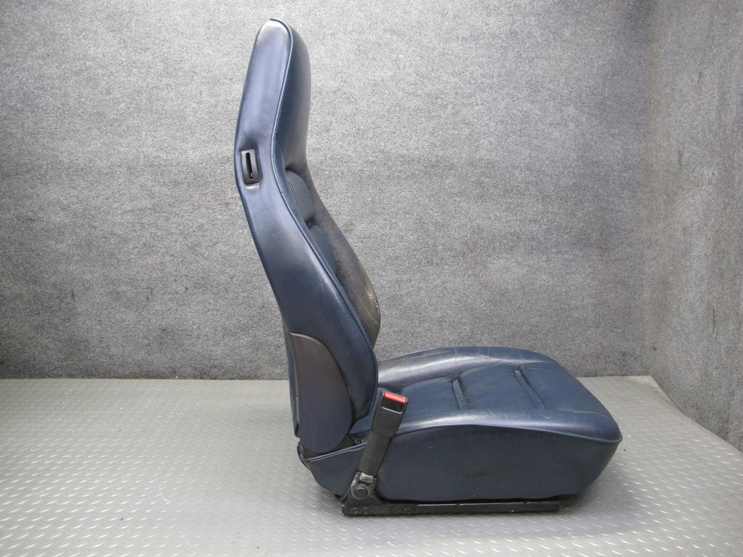 1985-1986 Porsche 928 S Set of 2 Front Left & Right Power Leather Seat Blue