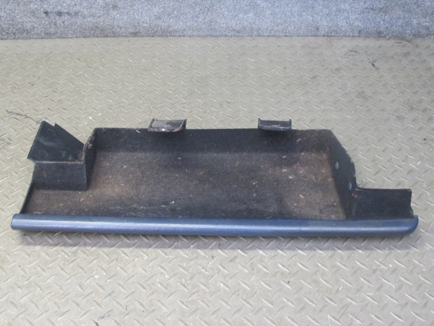 1983-1995 Porsche 928 S Under Dash Right Side Storage Panel Blue