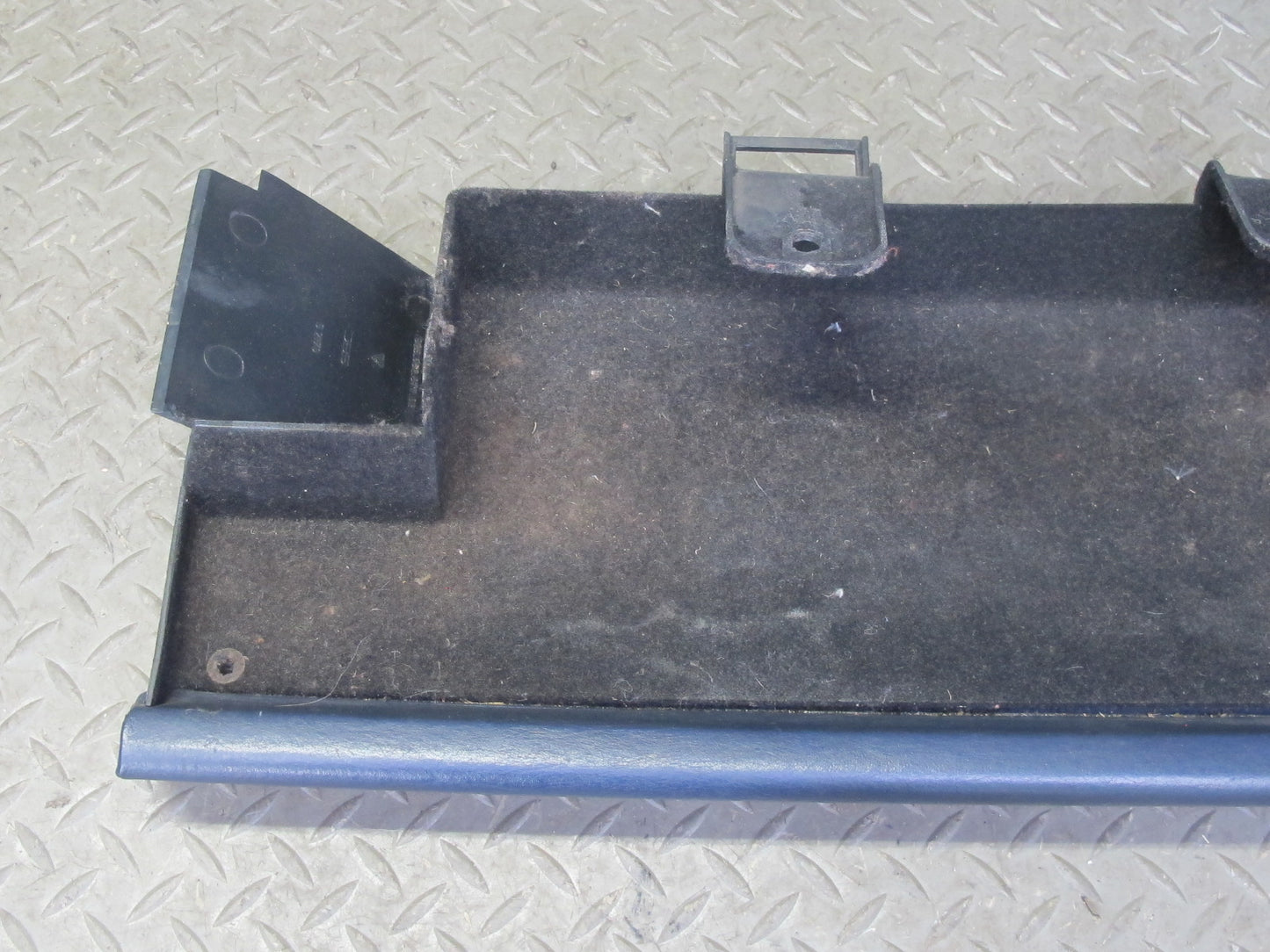 1983-1995 Porsche 928 S Under Dash Right Side Storage Panel Blue