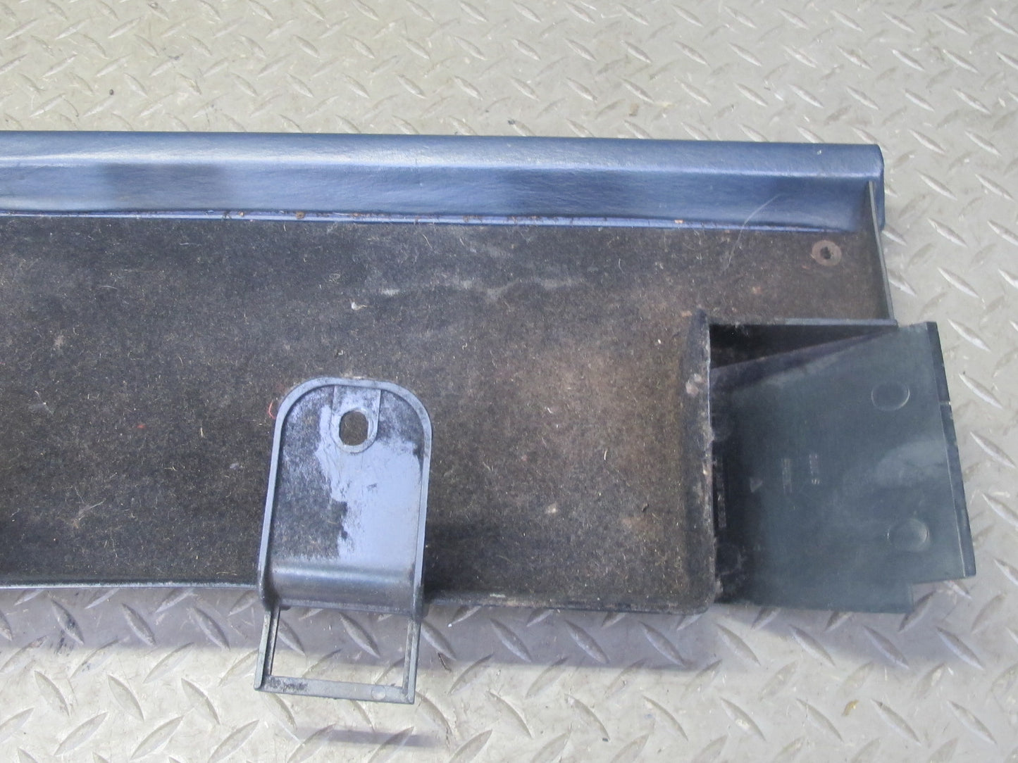 1983-1995 Porsche 928 S Under Dash Right Side Storage Panel Blue