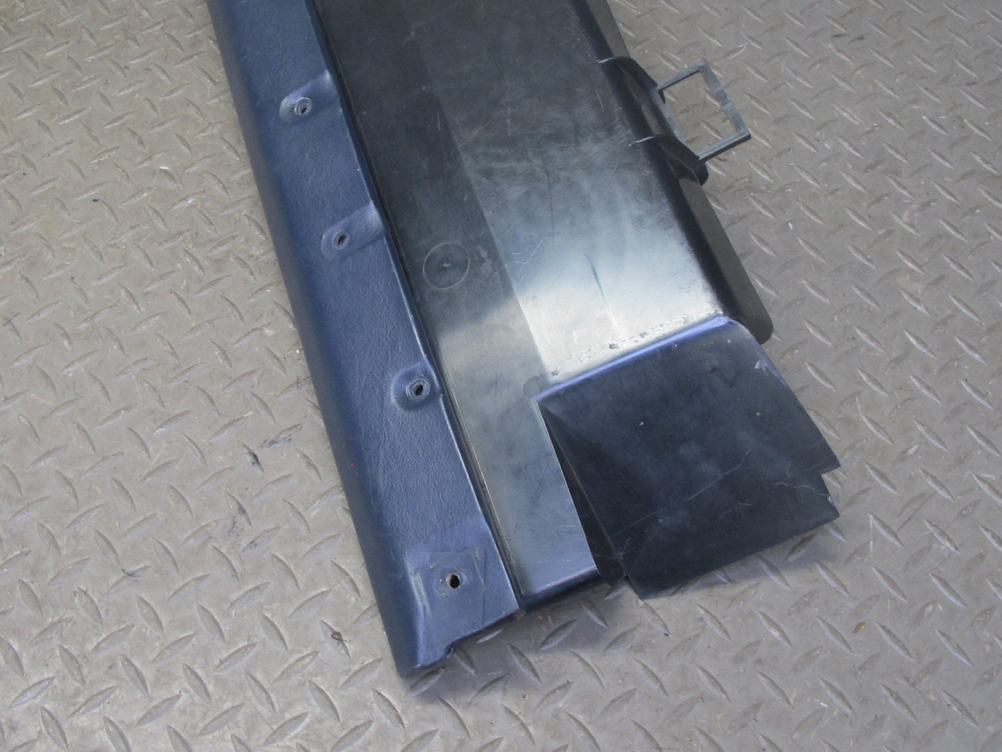 1983-1995 Porsche 928 S Under Dash Right Side Storage Panel Blue