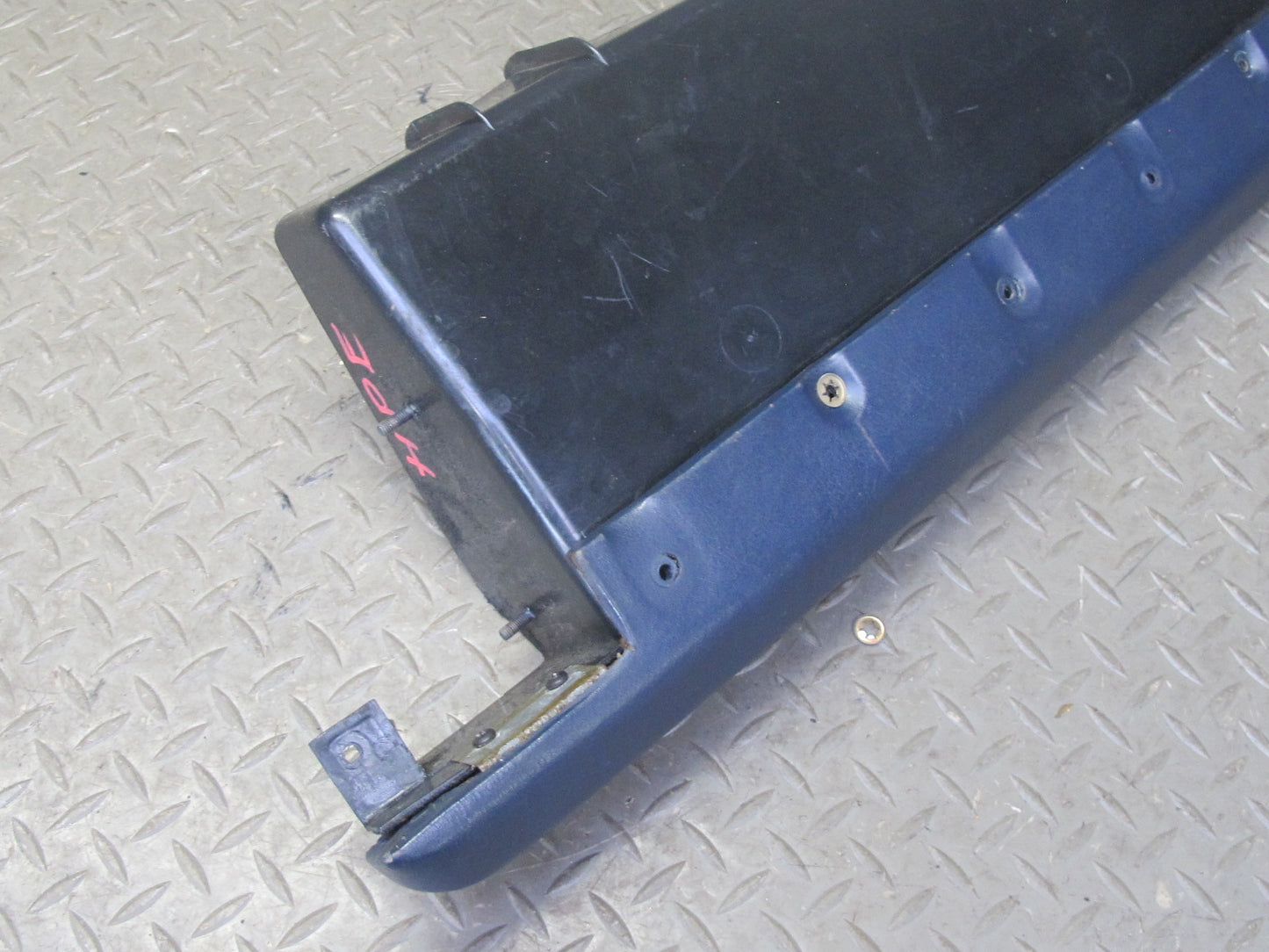 1983-1995 Porsche 928 S Under Dash Right Side Storage Panel Blue