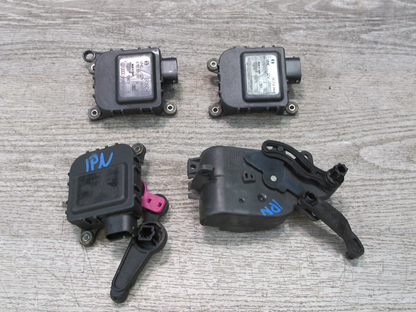 1999-2005 Porsche 911 996 A/C Heater Flap Door Actuator Motor Set of 4