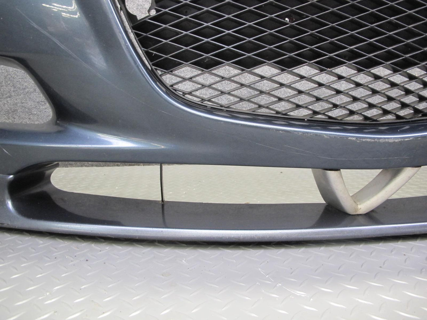 04-08 Mazda RX8 Front Bumper Cover Panel Metropolitan Grey w Grille OEM