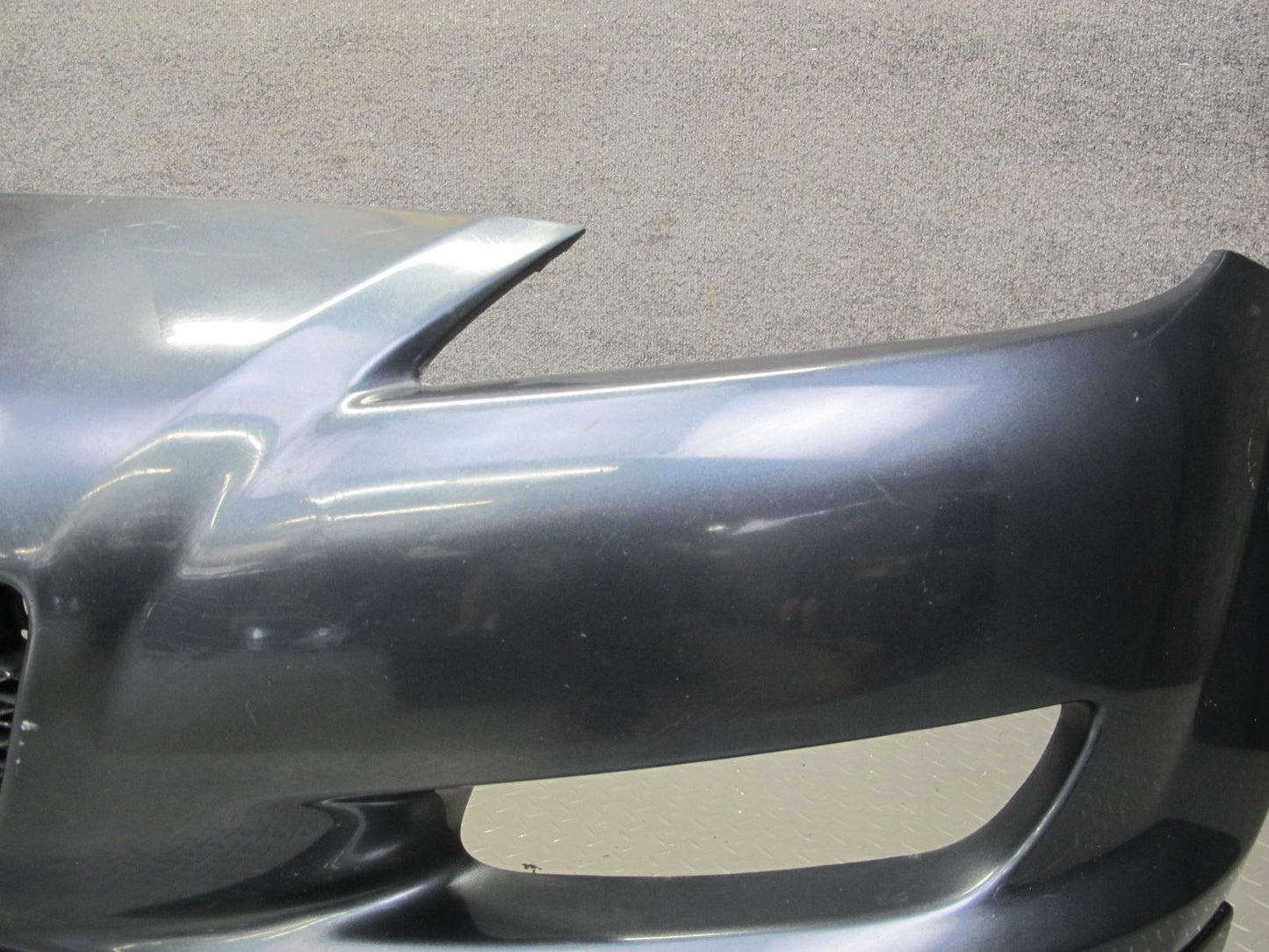 04-08 Mazda RX8 Front Bumper Cover Panel Metropolitan Grey w Grille OEM