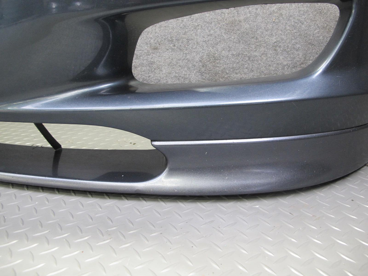 04-08 Mazda RX8 Front Bumper Cover Panel Metropolitan Grey w Grille OEM