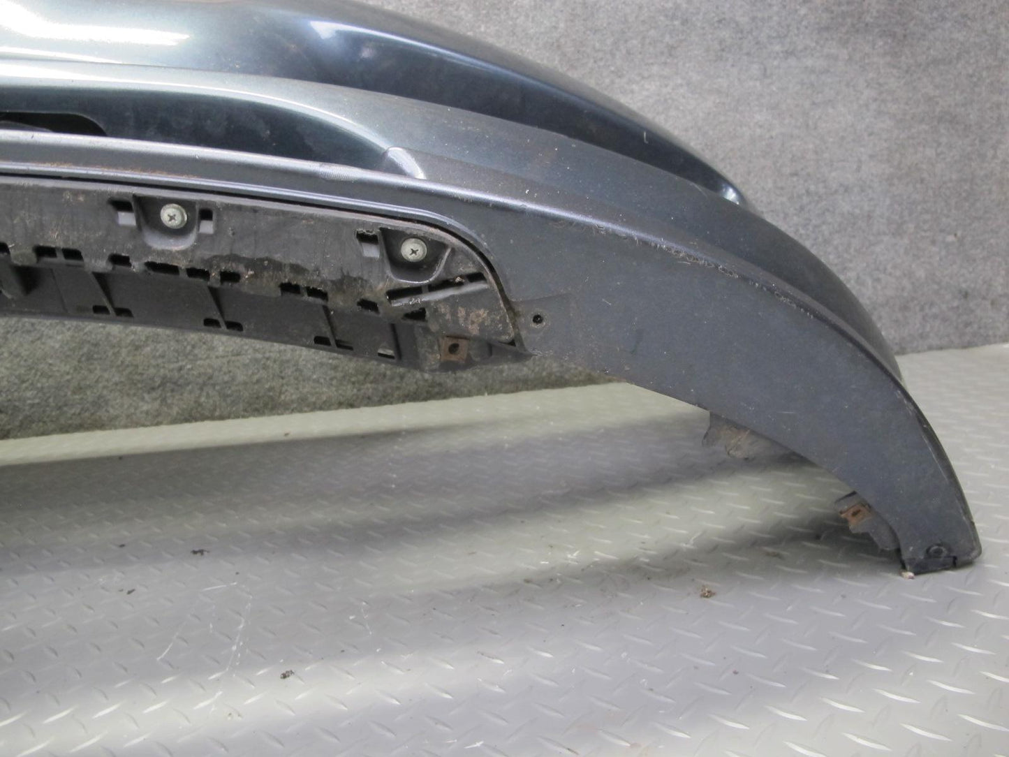 04-08 Mazda RX8 Front Bumper Cover Panel Metropolitan Grey w Grille OEM