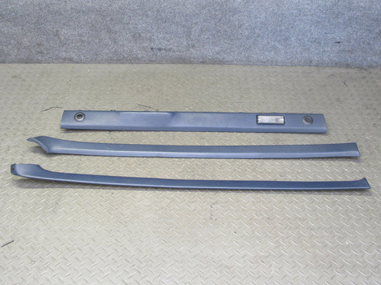 1984-1986 Porsche 928 S Rear Trunk Hatch Tailgate Trim Cover Panel Set Blue