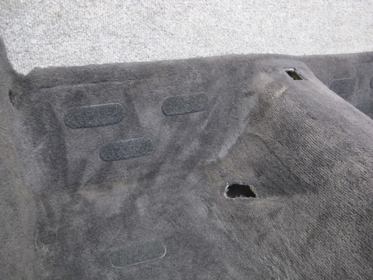 1999-2005 Porsche 911 996 Convertible Rear Interior Under Seat Carpet Black