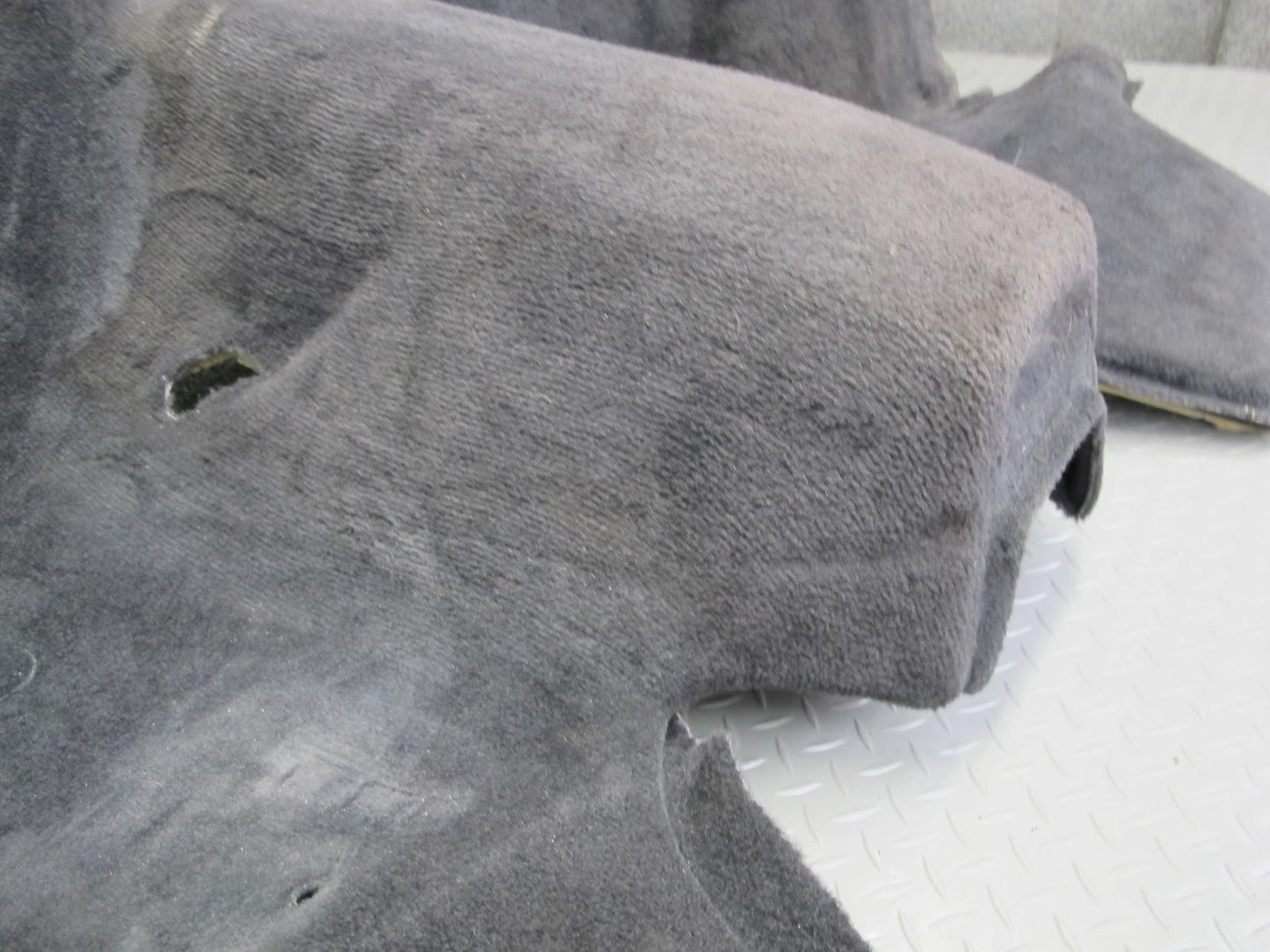 1999-2005 Porsche 911 996 Convertible Rear Interior Under Seat Carpet Black