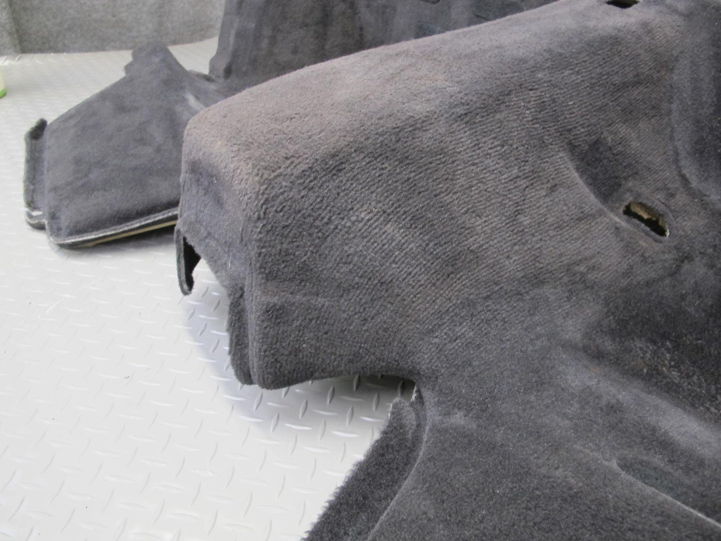 1999-2005 Porsche 911 996 Convertible Rear Interior Under Seat Carpet Black