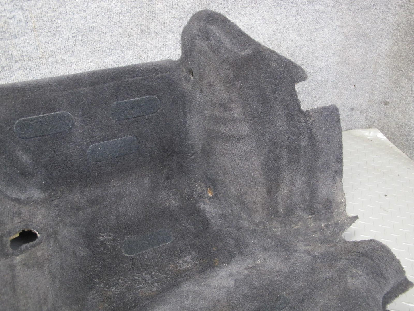 1999-2005 Porsche 911 996 Convertible Rear Interior Under Seat Carpet Black