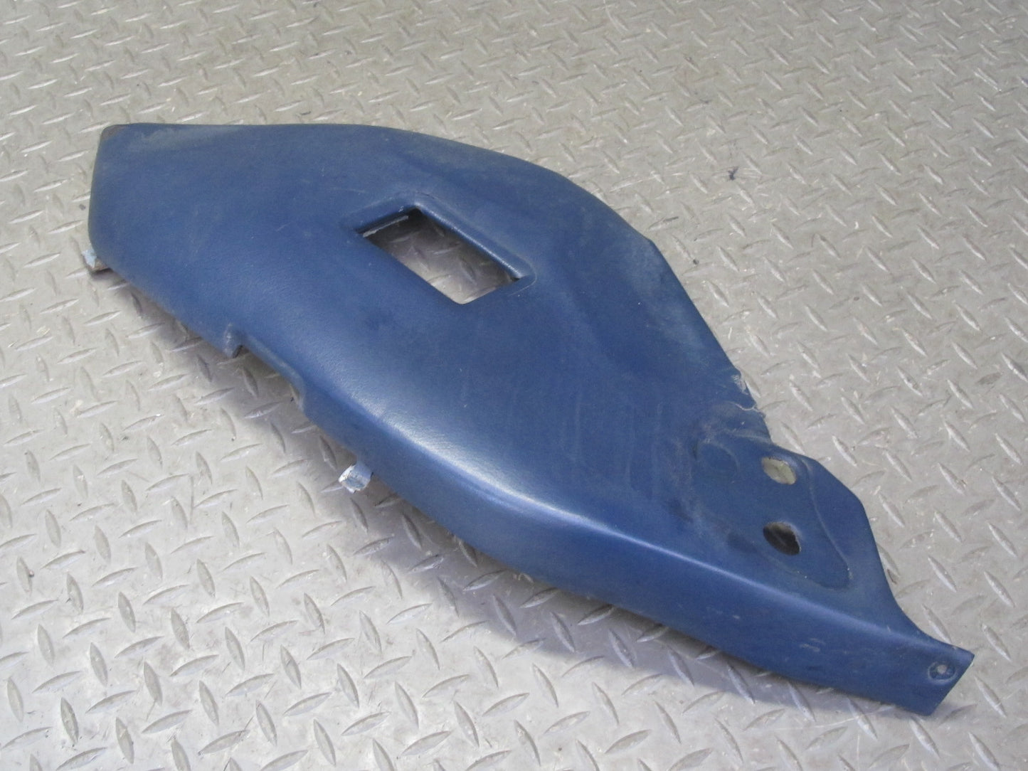 1983-1995 Porsche 928 Rear Left & Right Side Leather Seat Trim Panel Pad Blue