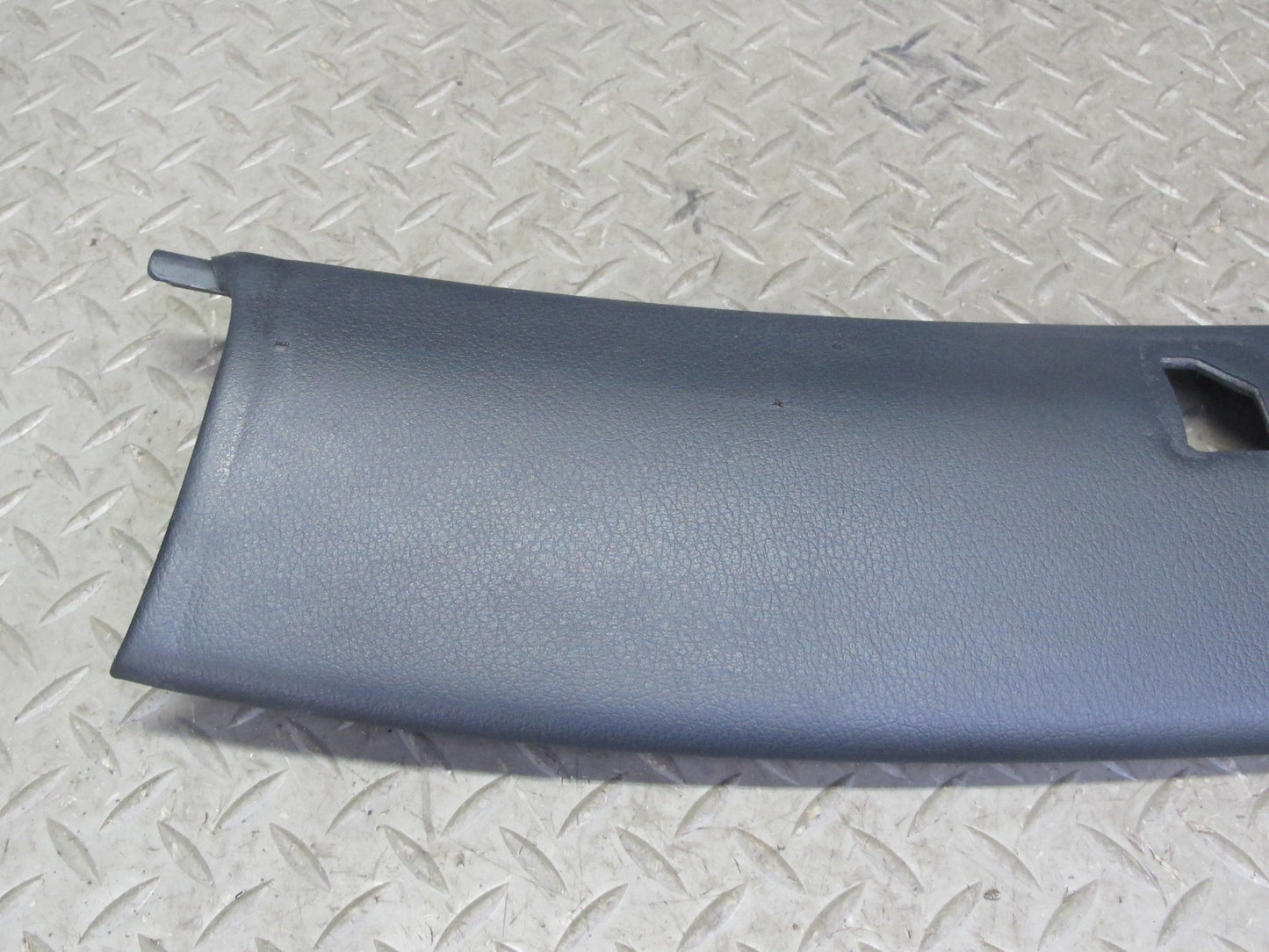 99-05 Porsche 911 996 Convertible Front Windshield Headliner Leather Trim Panel