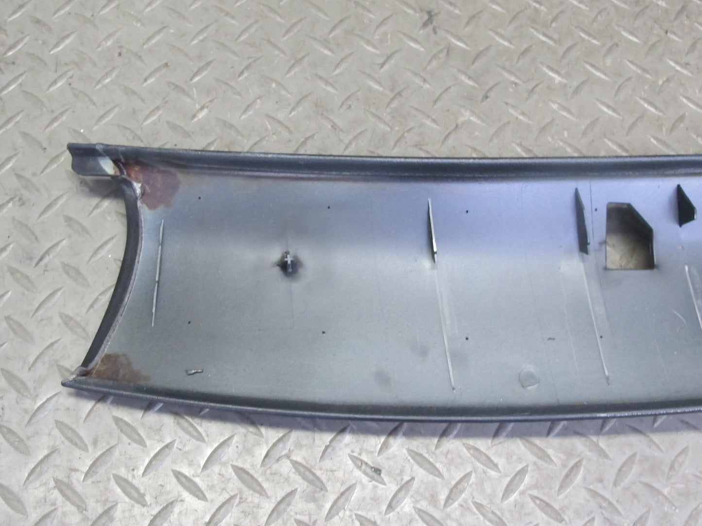 99-05 Porsche 911 996 Convertible Front Windshield Headliner Leather Trim Panel