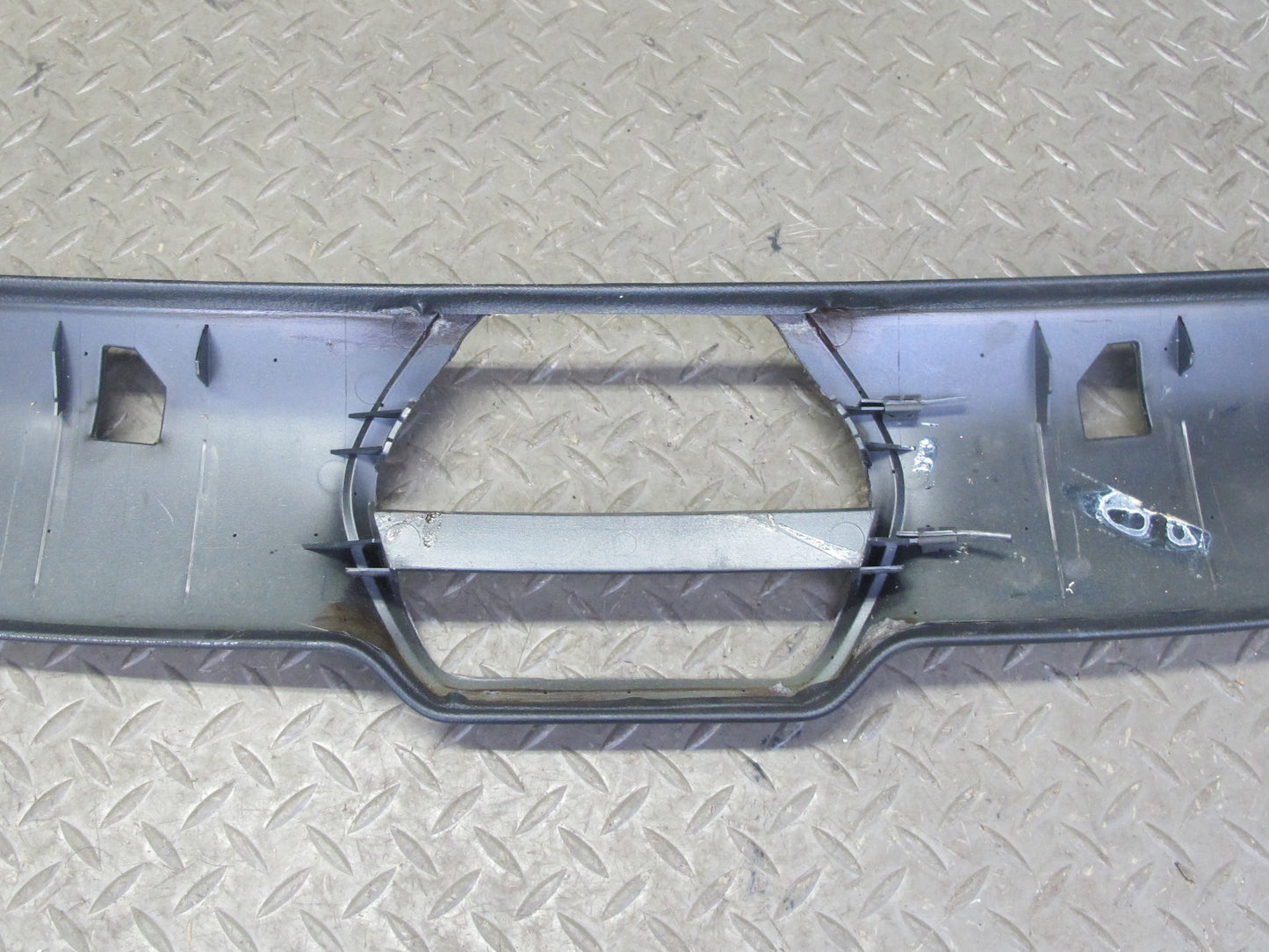 99-05 Porsche 911 996 Convertible Front Windshield Headliner Leather Trim Panel