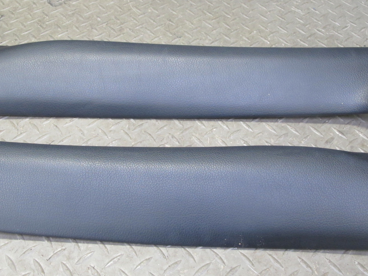 00-05 Porsche 911 996 Convertible Front Interior A Pillar Leather Trim Panel Set