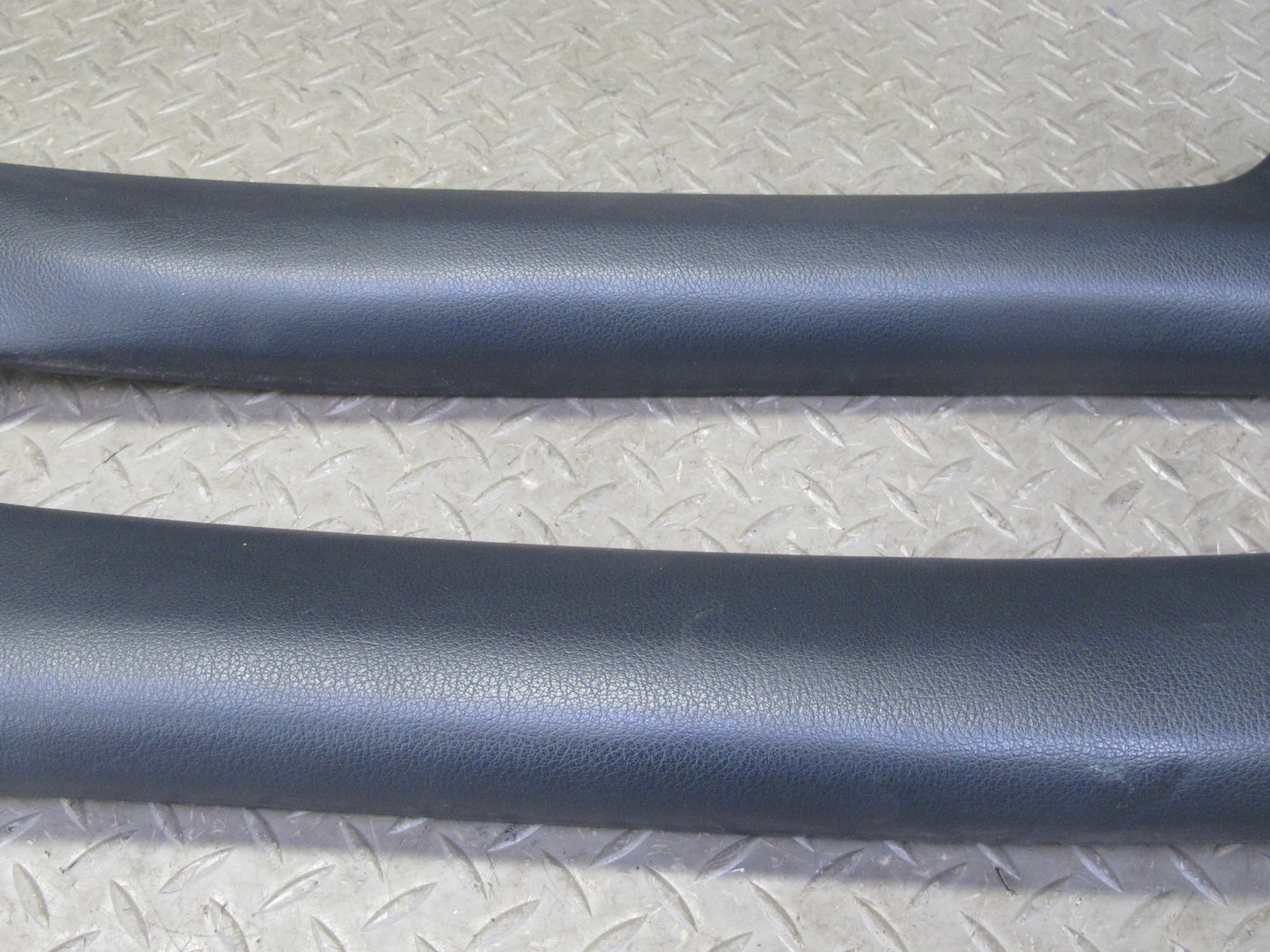 00-05 Porsche 911 996 Convertible Front Interior A Pillar Leather Trim Panel Set