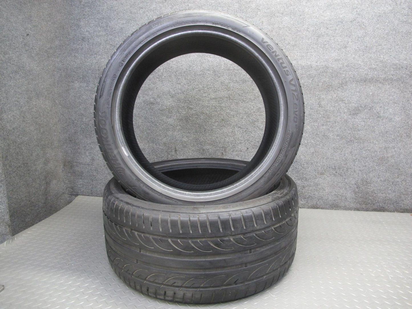 Set of 2 Hankook Ventus V12 EVO V2 Summer Tire 245/40 ZR19 98Y 2022 6/32 Tread