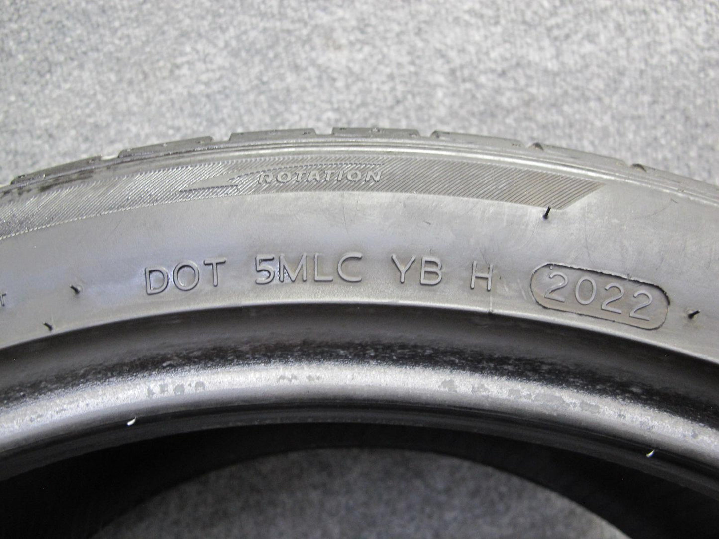 Set of 2 Hankook Ventus V12 EVO V2 Summer Tire 245/40 ZR19 98Y 2022 6/32 Tread