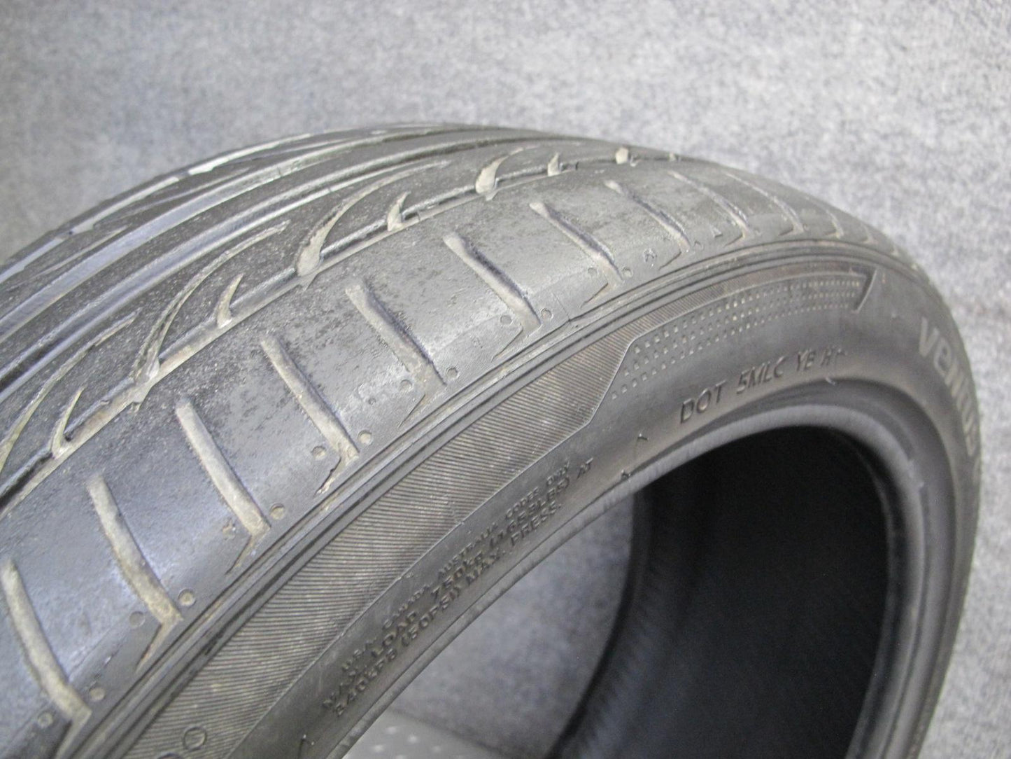 Set of 2 Hankook Ventus V12 EVO V2 Summer Tire 245/40 ZR19 98Y 2022 6/32 Tread
