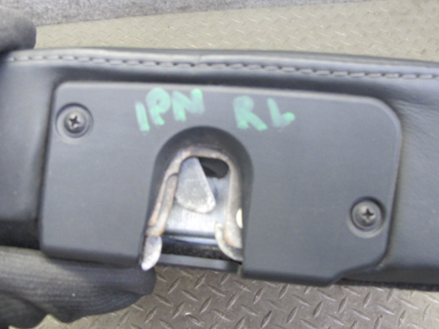 2002-2005 Porsche 911 996 Convertible Rear Left Seat Upper Leather Cushion Set