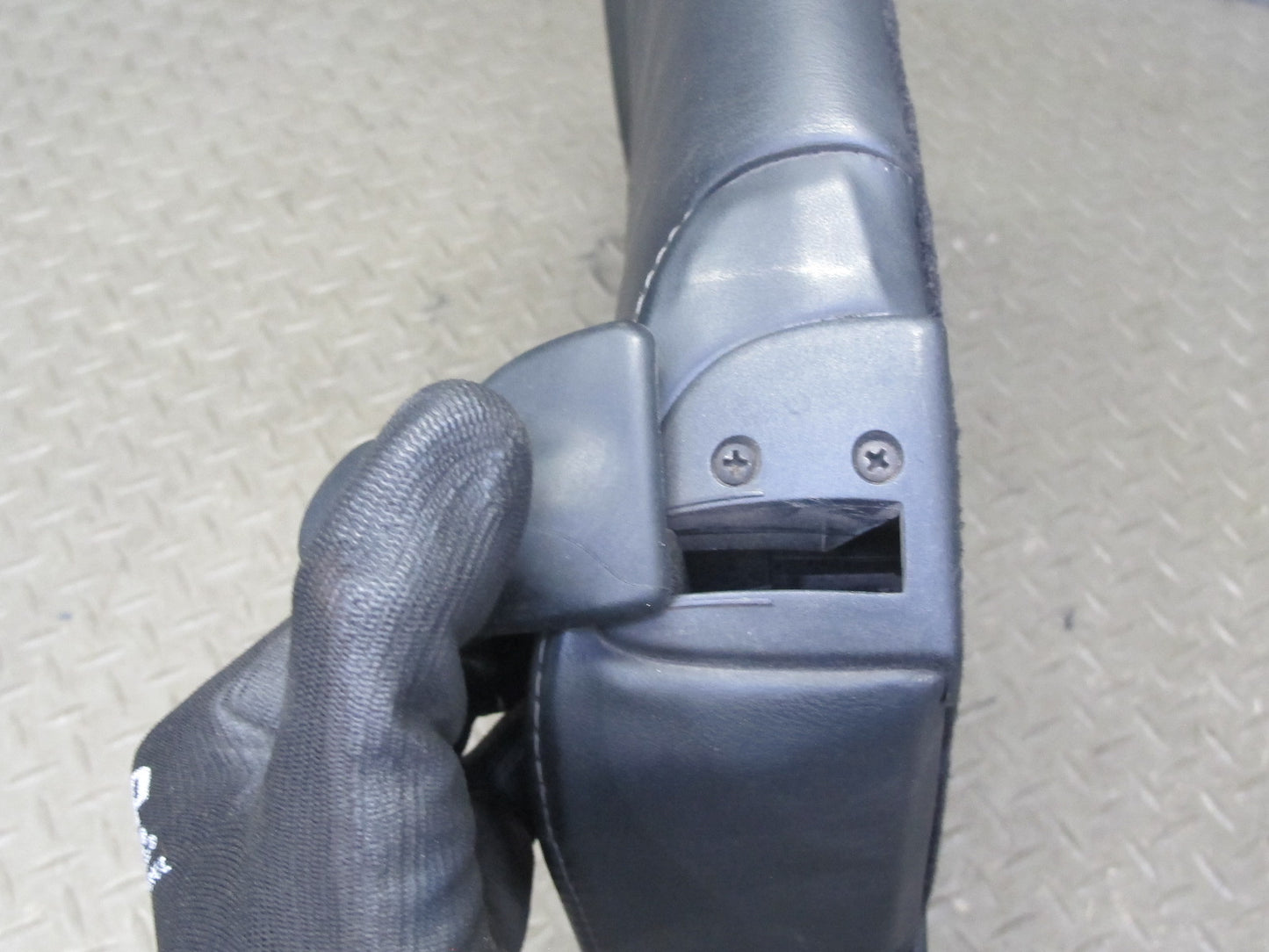 2002-2005 Porsche 911 996 Convertible Rear Left Seat Upper Leather Cushion Set