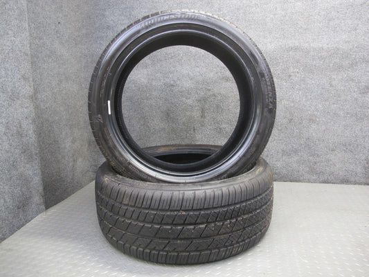 Set of 2 Bridgestone Potenza RE980AS+ A/S Tire 235/40 R18 95W 4324 9/32 Tread