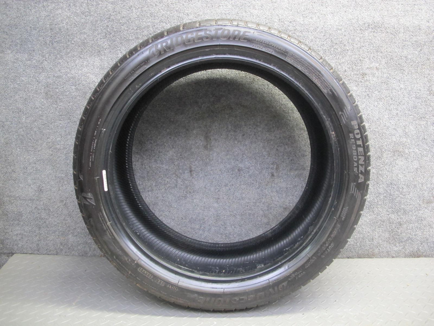 Set of 2 Bridgestone Potenza RE980AS+ A/S Tire 235/40 R18 95W 4324 9/32 Tread