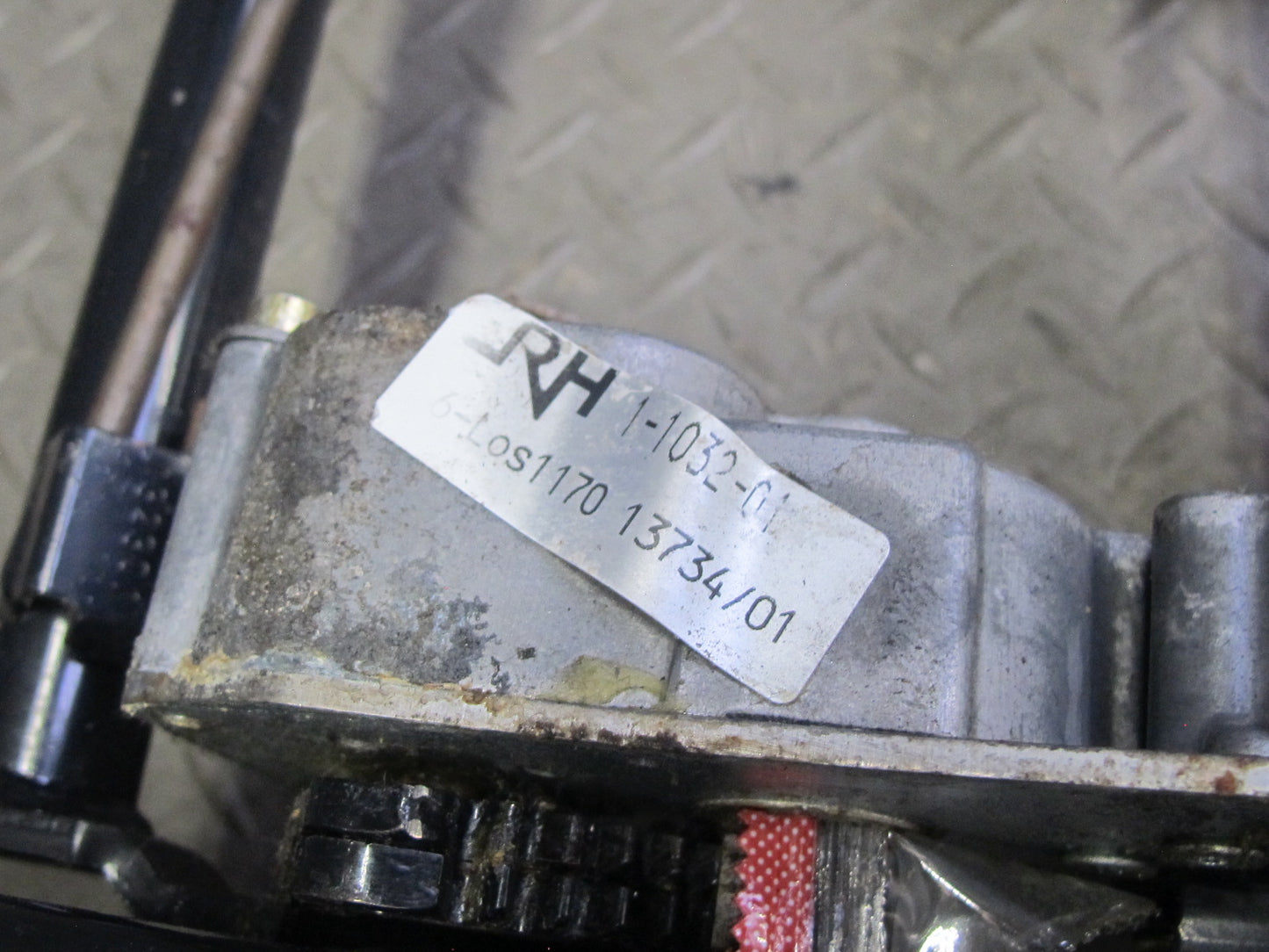 1999-2005 Porsche 911 996 Front Right Seat Lower Frame Track Rail w Motors