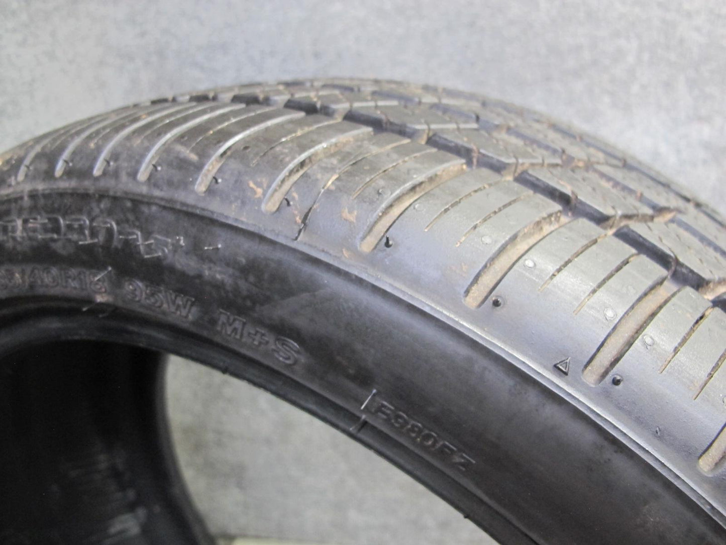 Set of 2 Bridgestone Potenza RE980AS+ A/S Tire 235/40 R18 95W 4324 9/32 Tread