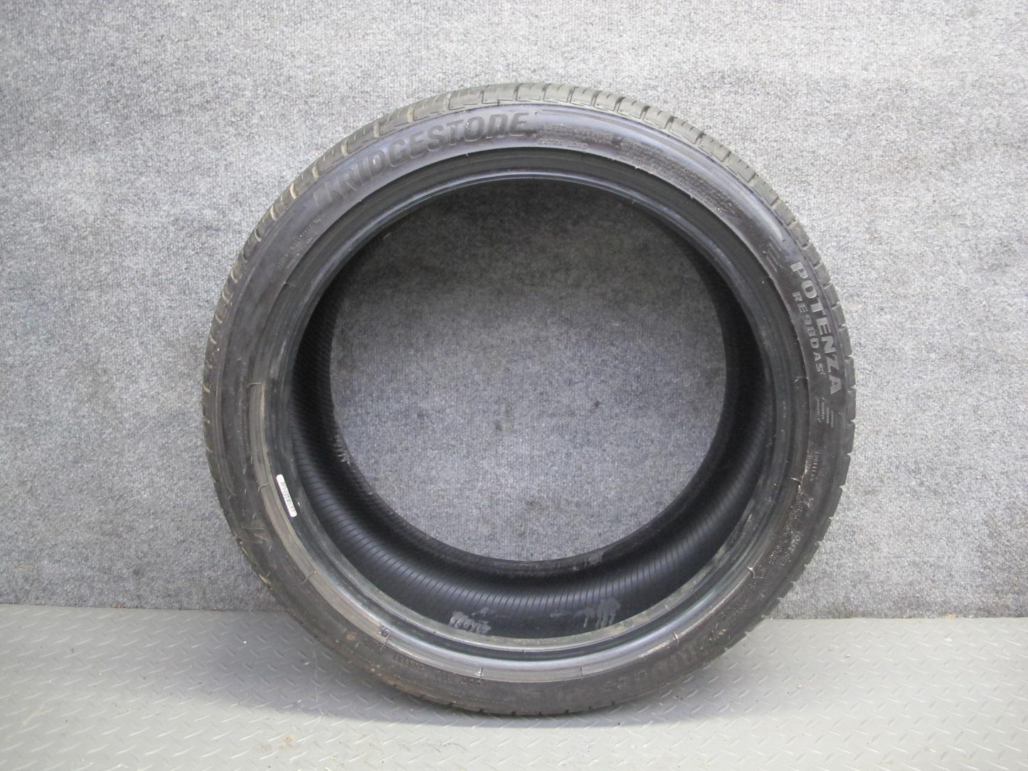 Set of 2 Bridgestone Potenza RE980AS+ A/S Tire 235/40 R18 95W 4324 9/32 Tread