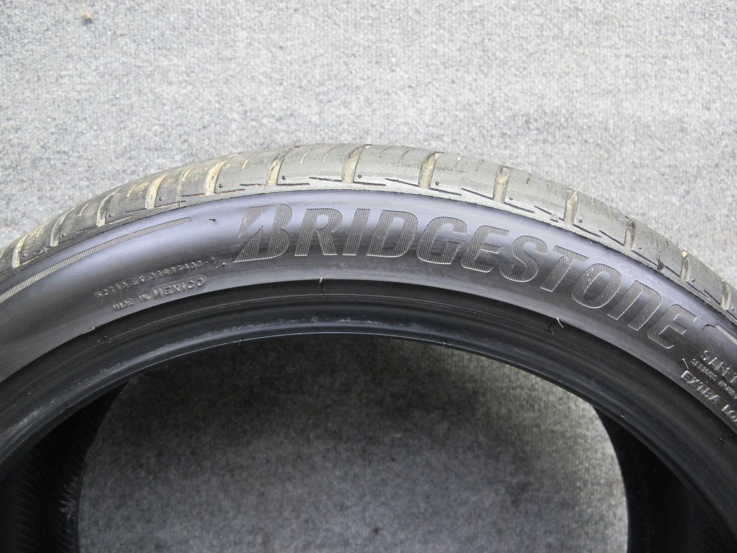 Set of 2 Bridgestone Potenza RE980AS+ A/S Tire 235/40 R18 95W 4324 9/32 Tread