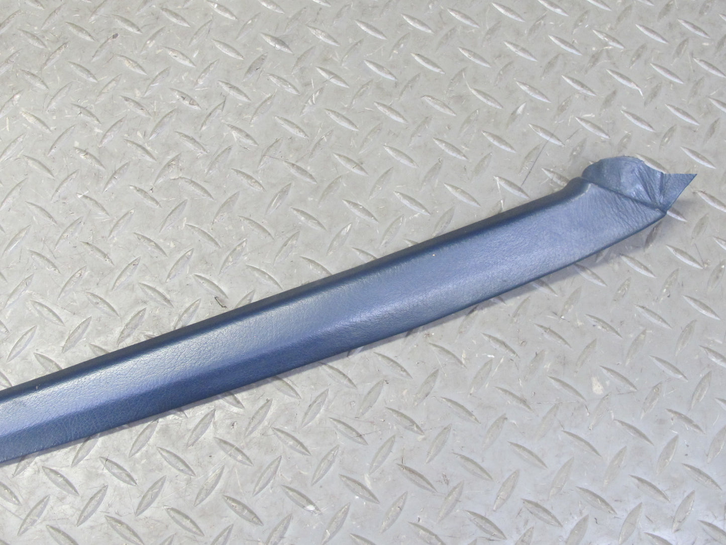 1984-1995 Porsche 928 Interior Door Upper Surround Window Trim Panel Set Blue