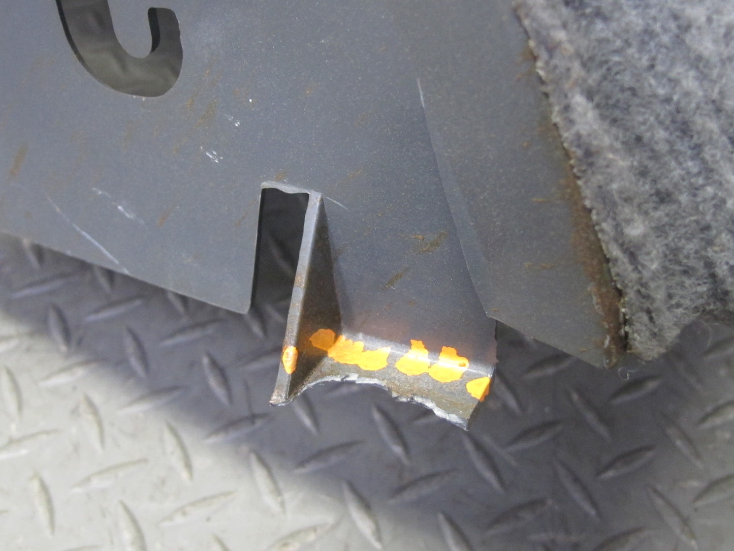 88-91 Mazda RX7 FC3S Convertible Rear Left Quarter Lower Trim Cover Panel OEM