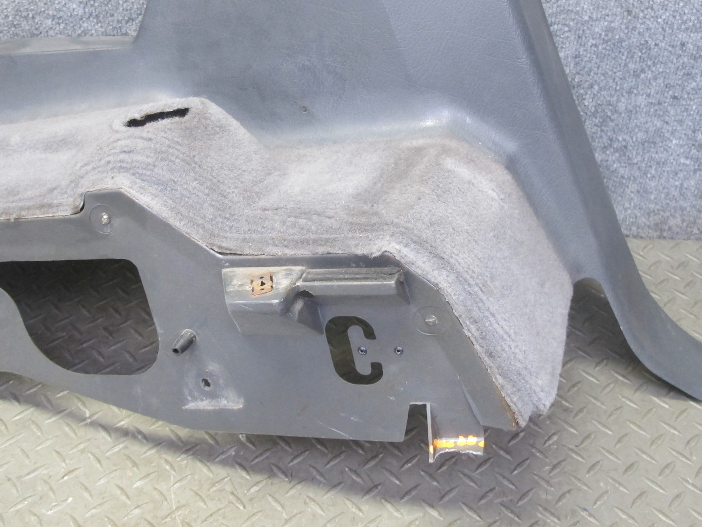 88-91 Mazda RX7 FC3S Convertible Rear Left Quarter Lower Trim Cover Panel OEM