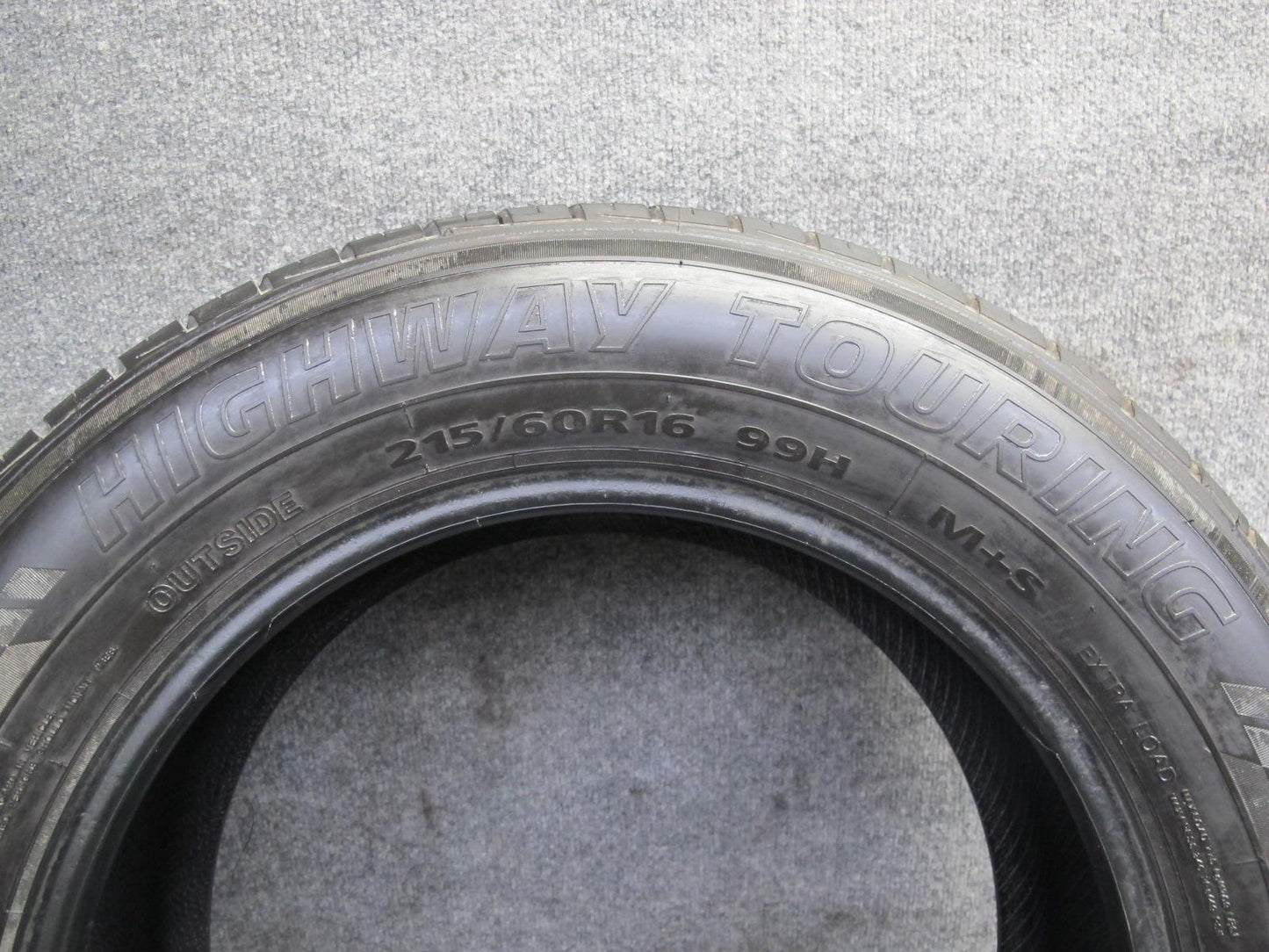 Set of 2 Mavis Highway Touring A/S Tire 215/60 R16 99H 1423 2323 9/32 Tread