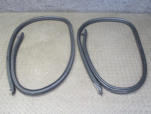 1999-2005 Porsche 911 996 Convertible Door Weatherstrip Rubber Seal Set of 2
