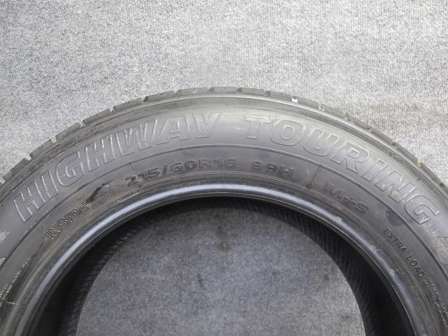 Set of 2 Mavis Highway Touring ALL Season Tire 215/60 R16 99H 0124 10/32 Tread