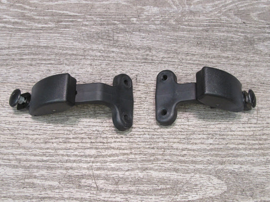 04-08 Mazda RX8 Set of 2 Rear Left & Right Door Wing Glass Latch Hinge OEM