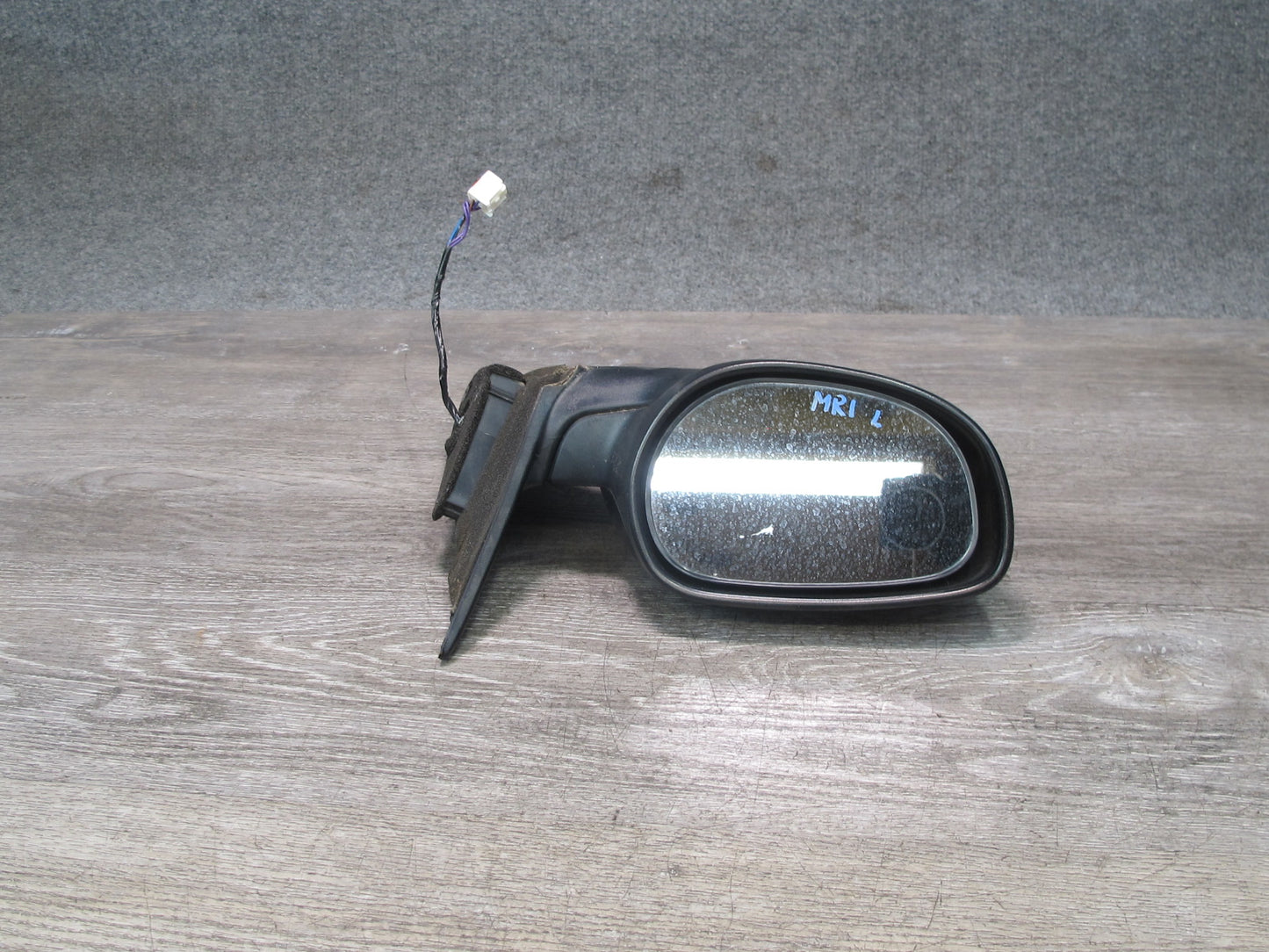 04-11 Mazda RX8 Left Driver Door Power Heated Mirror Metropolitan Grey OEM