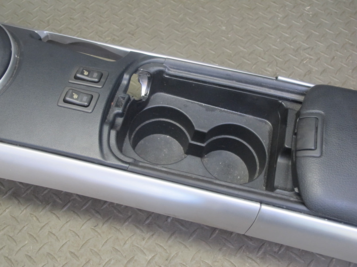 07-08 Mazda RX8 A/T Front & Rear Center Console Shifter Armrest Trim Panel OEM