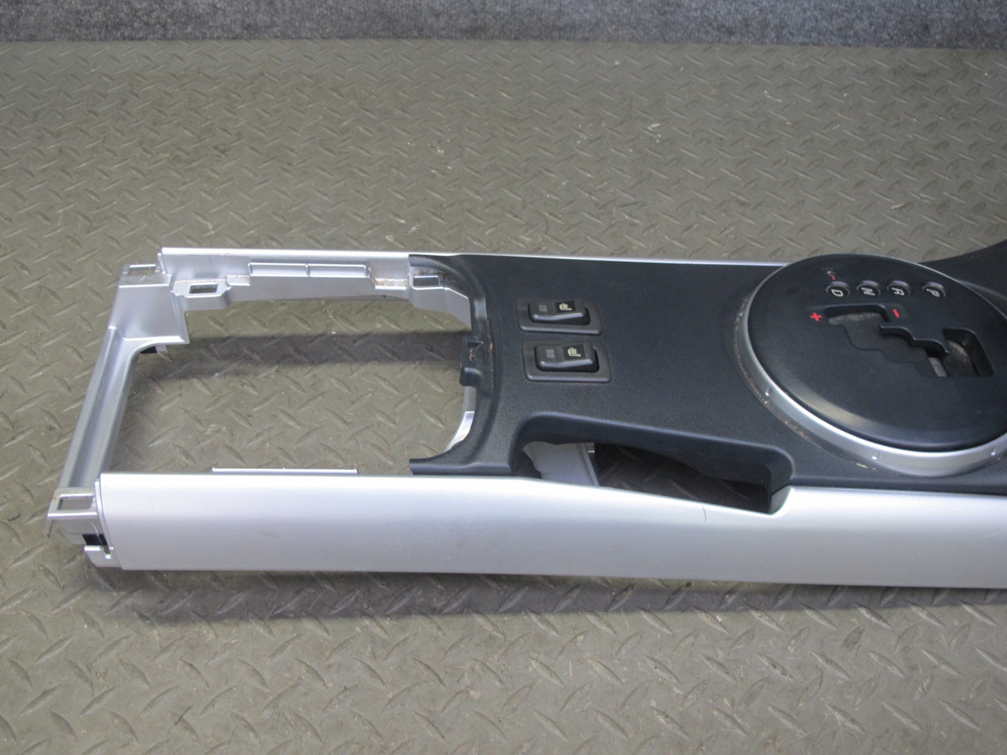 07-08 Mazda RX8 A/T Front & Rear Center Console Shifter Armrest Trim Panel OEM