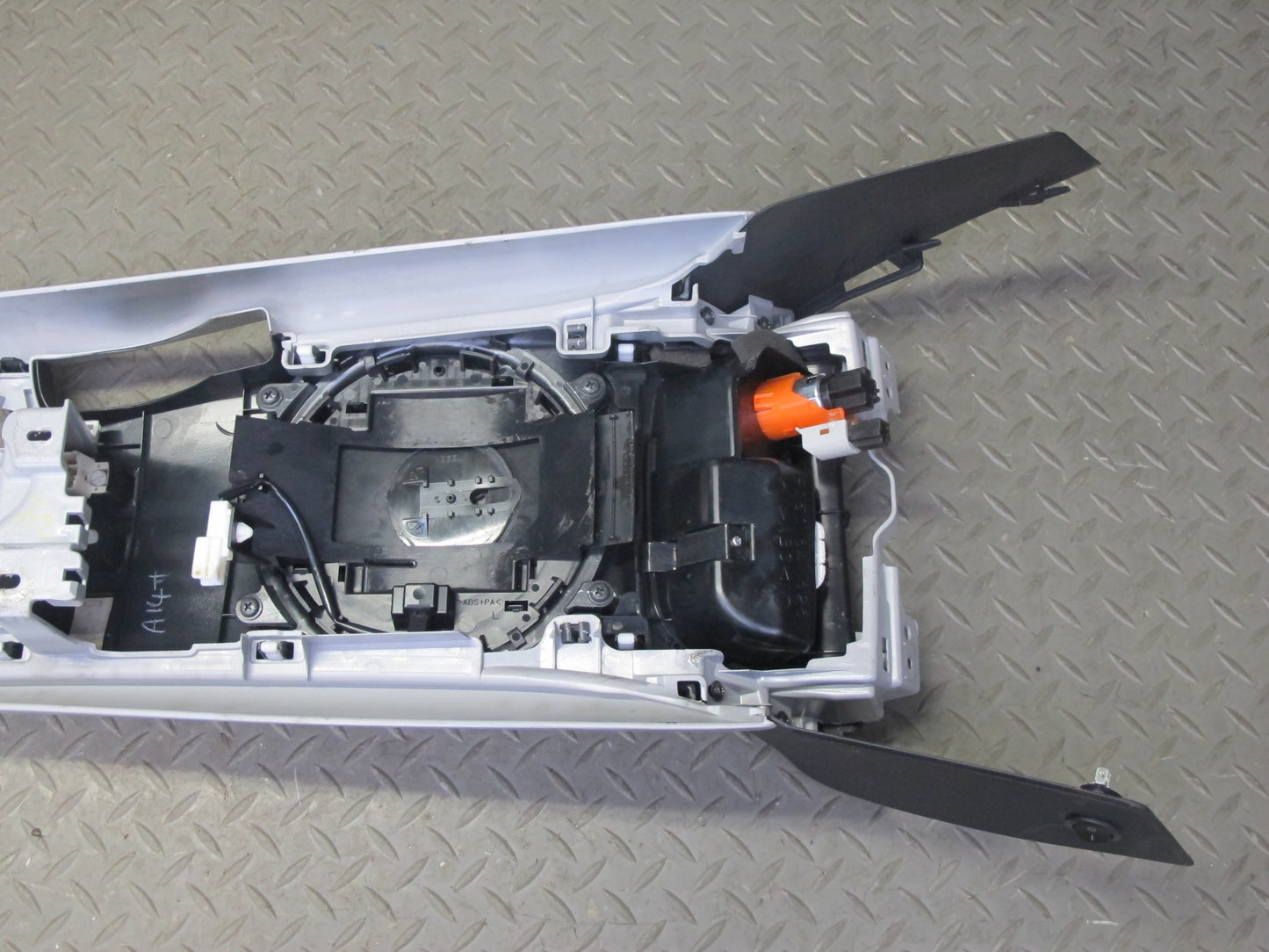 07-08 Mazda RX8 A/T Front & Rear Center Console Shifter Armrest Trim Panel OEM