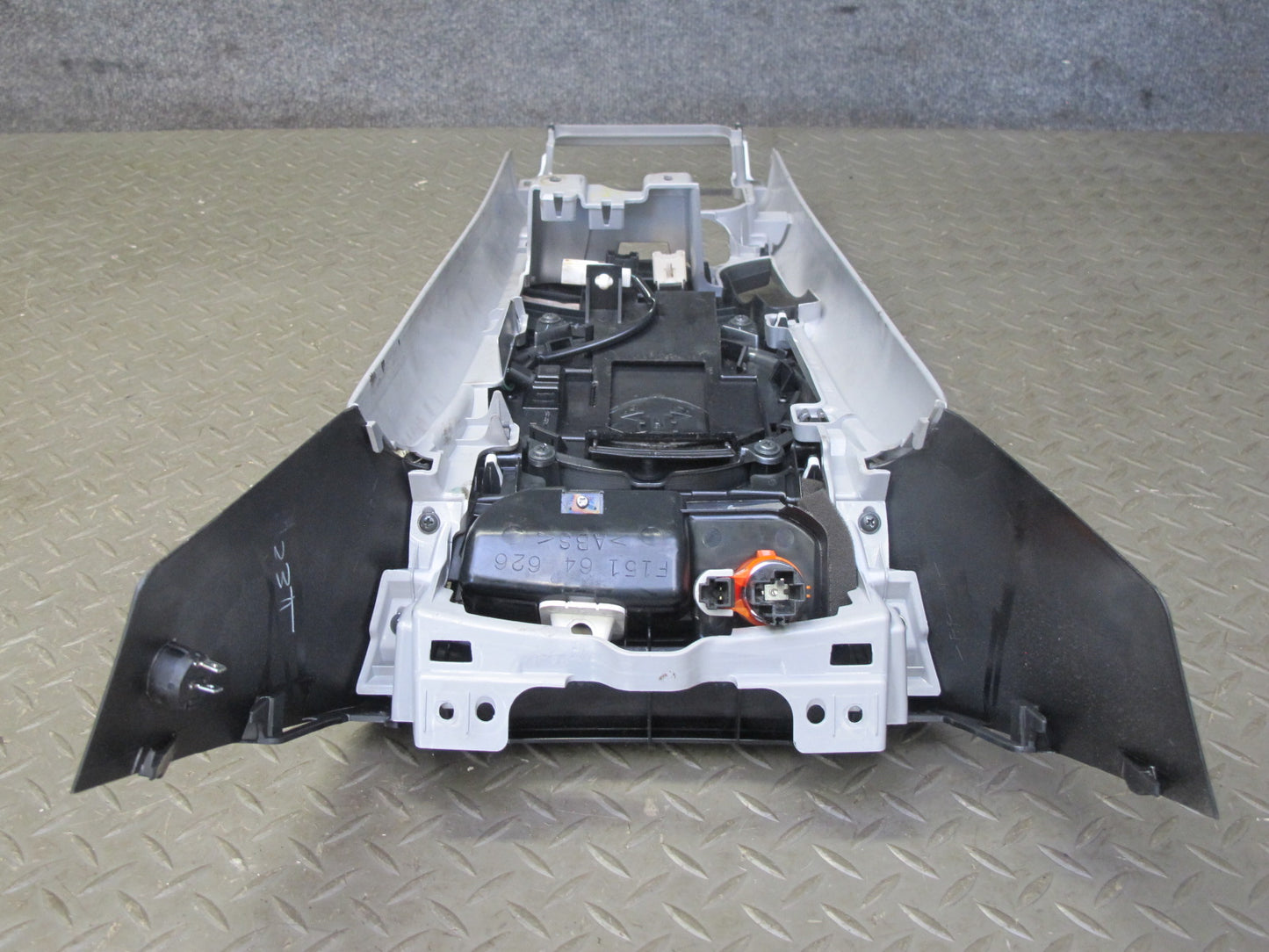 07-08 Mazda RX8 A/T Front & Rear Center Console Shifter Armrest Trim Panel OEM