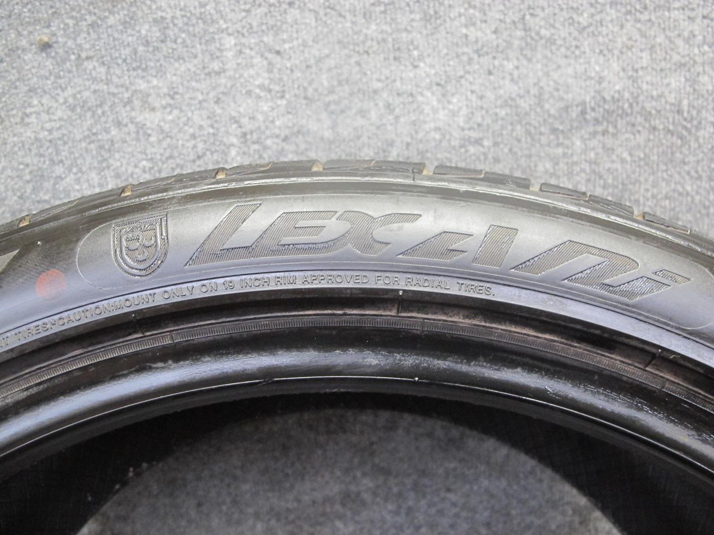Set of 2 Lexani RFX Plus A/S Tire 275/35 R19 RUN Flat 100W 3824 7/32 Tread