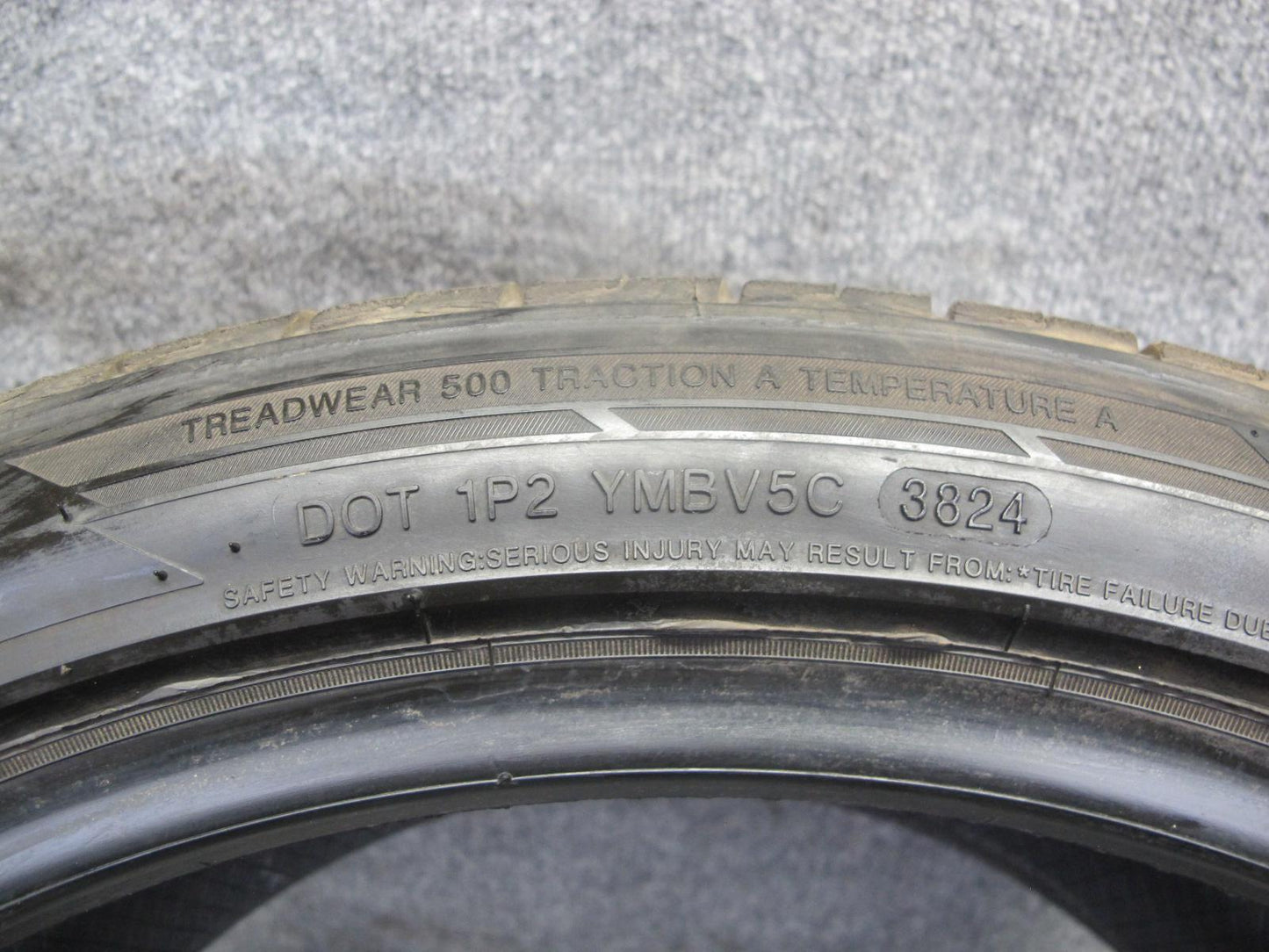 Set of 2 Lexani RFX Plus A/S Tire 275/35 R19 RUN Flat 100W 3824 7/32 Tread