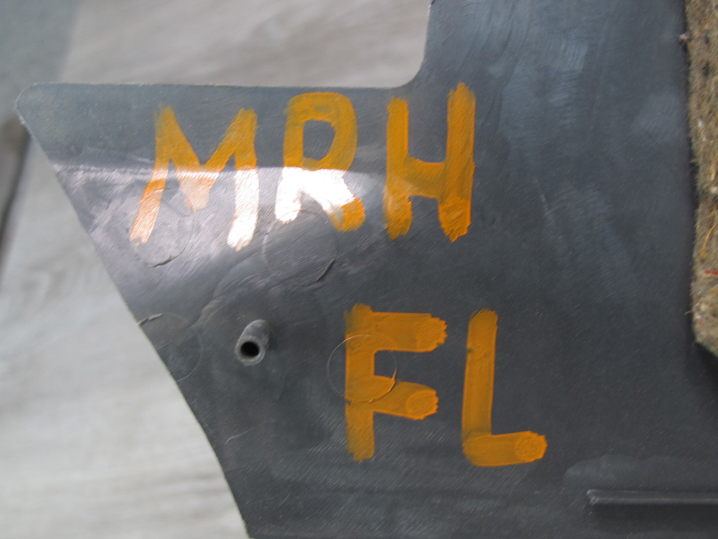 88-91 Mazda RX7 FC3S Convertible Front Left & Right Kick Trim Panel Set Gray OEM