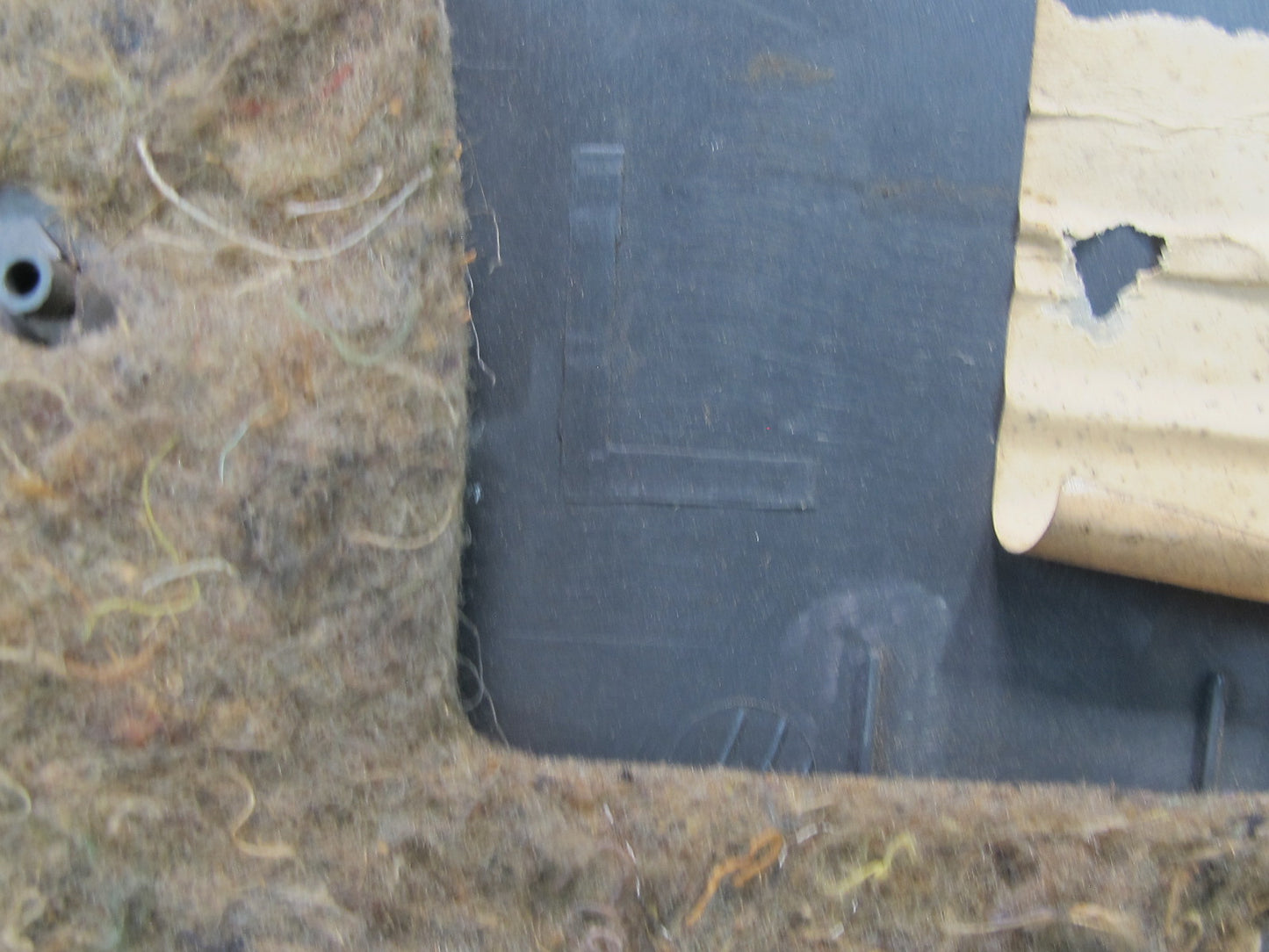 88-91 Mazda RX7 FC3S Convertible Front Left & Right Kick Trim Panel Set Gray OEM